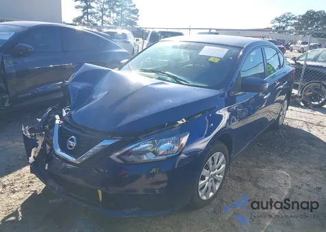 2017 Nissan Sentra S из США, поврежденный, VIN 3N1AB7AP1HY382191